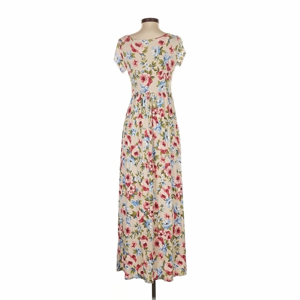 Chris & Carol Boutique Floral Maxi Dress Size Small NWT - Picture 5 of 13